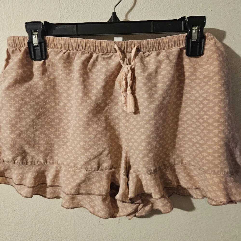 Gilligan & O'Malley Womans Pink Sleep Shorts Size M - Picture 6 of 12